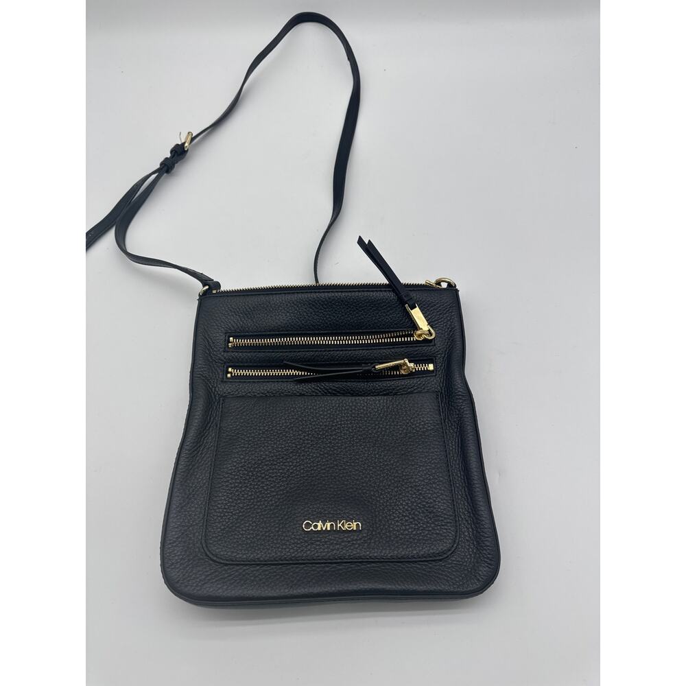 Calvin Klein Black Pebble Crossbody purse